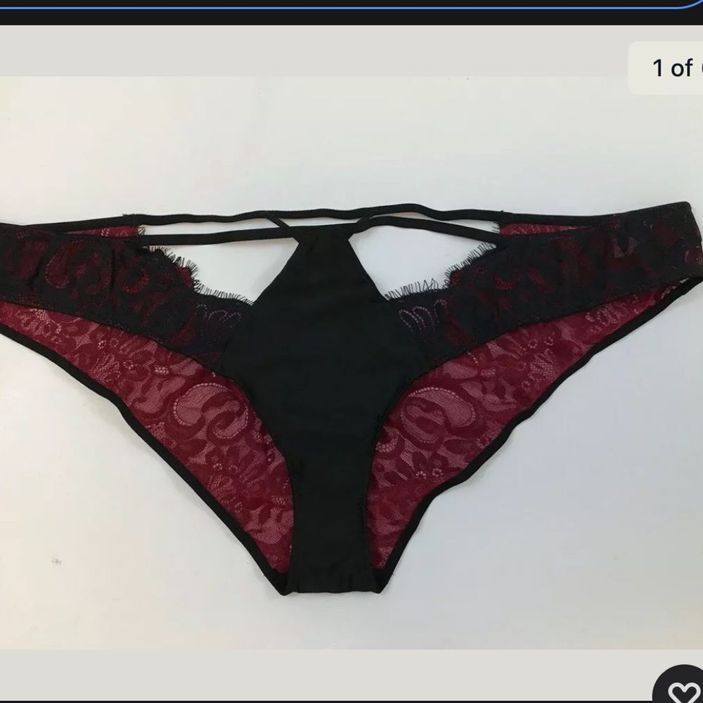 Playful Promises Alexa Sexy OPEN REAR Panty us 18